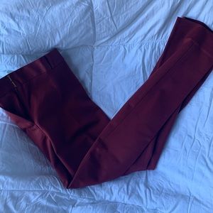 Burgundy Kate spade pants